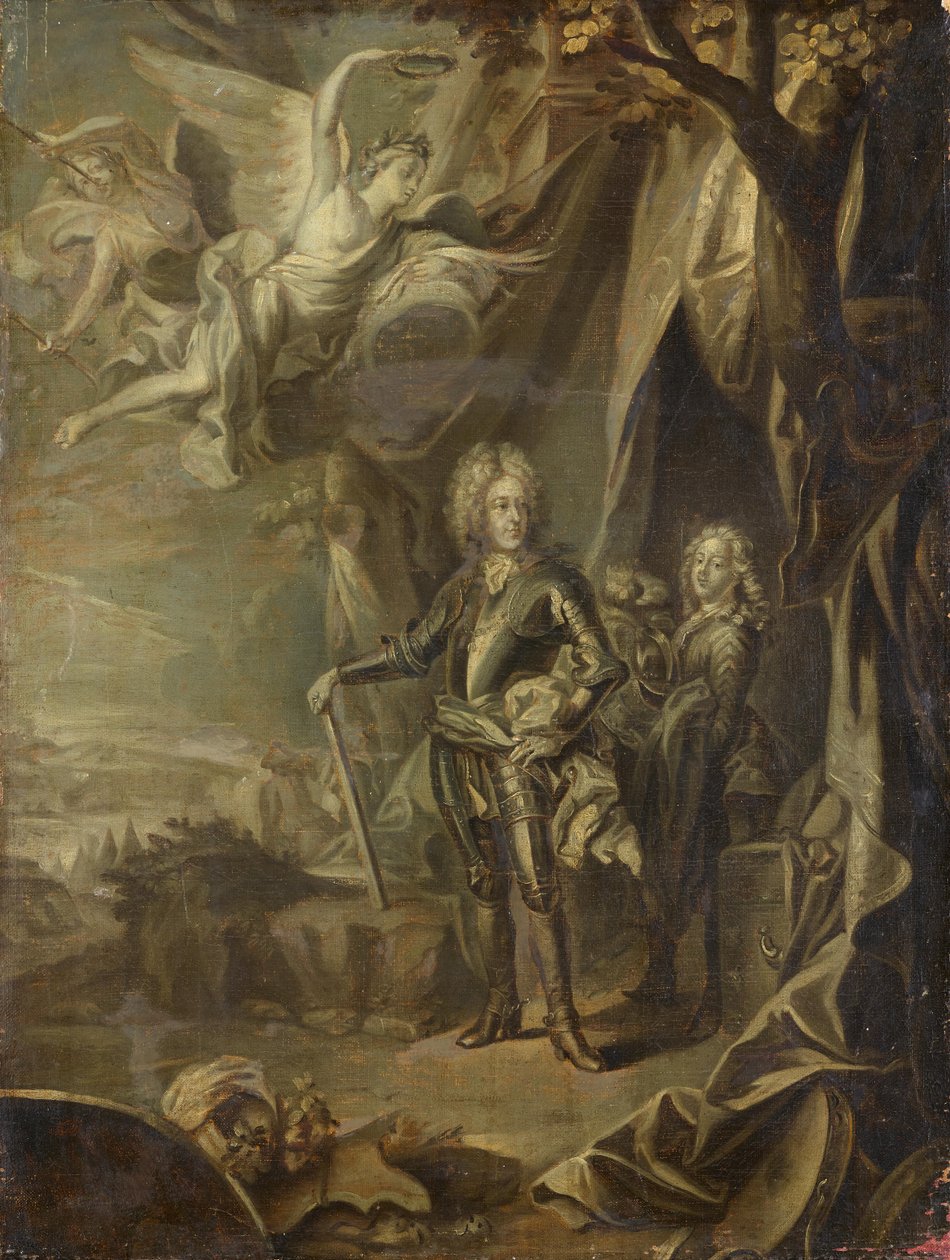 Apoteose do príncipe Eugénio de Saboia de Joseph Vivien