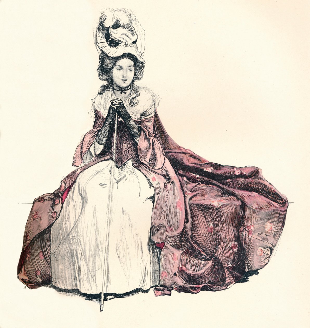 A chamada da manhã, c1900 1902 de Joseph Walter West