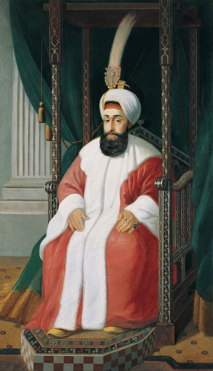 Sultão Selim III, século XIX de Joseph Warnia Zarzecki