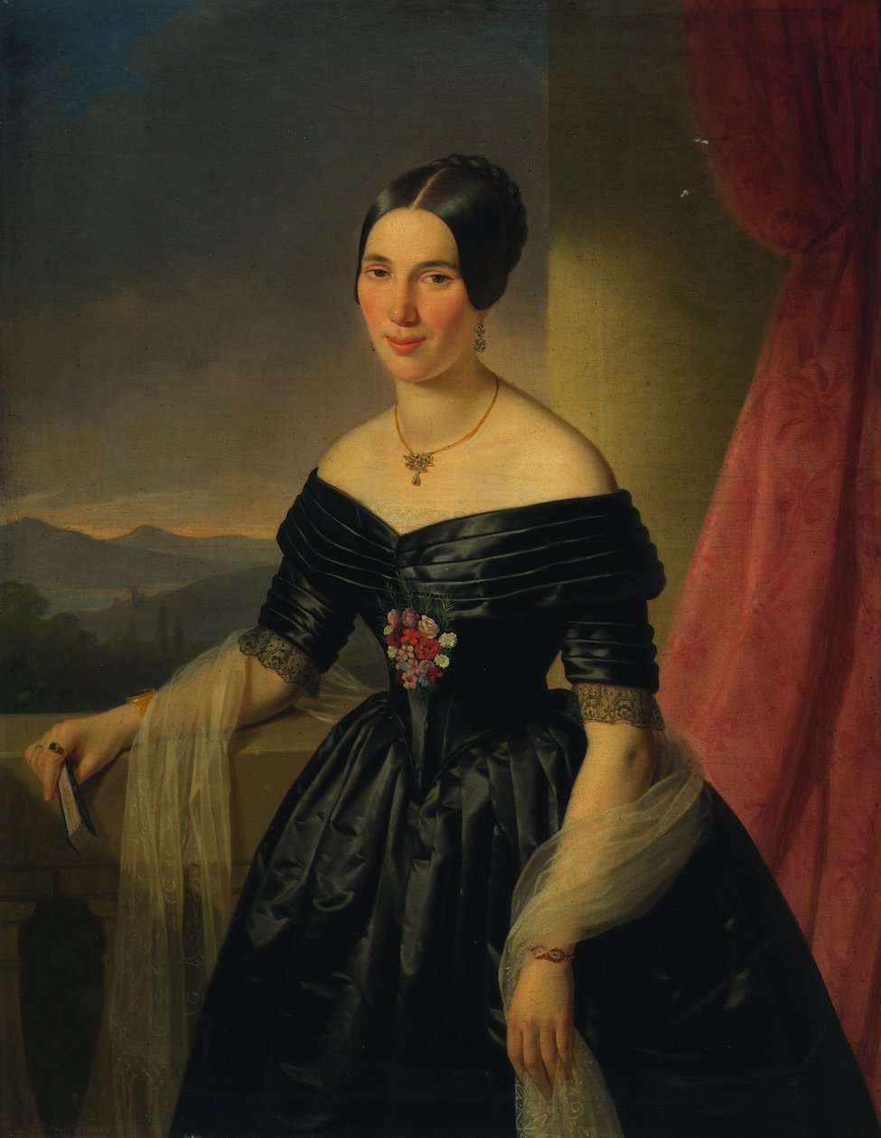 retrato de uma senhora de Joseph Weidner