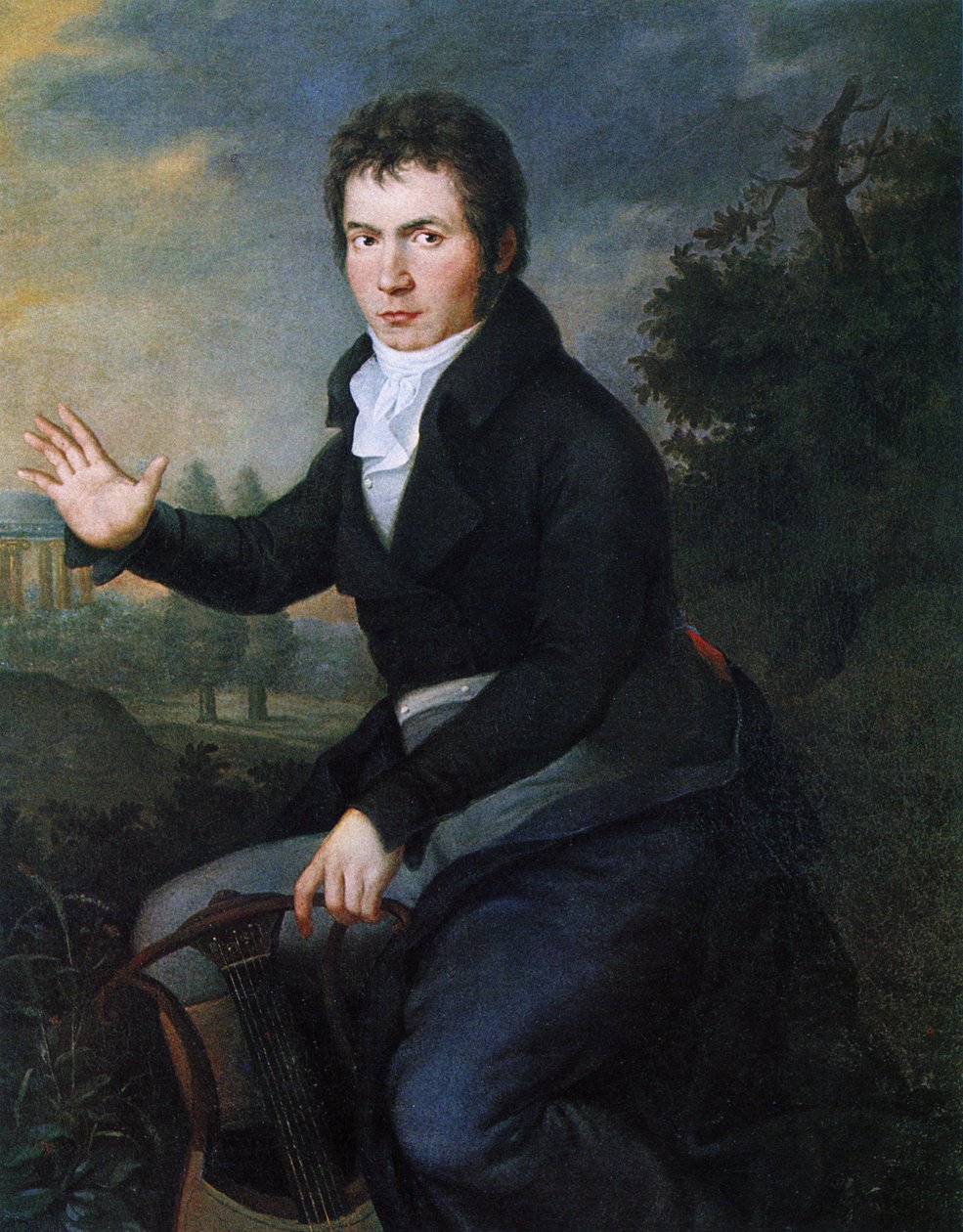 Retrato de van Beethoven de Joseph Willibrord Mahler