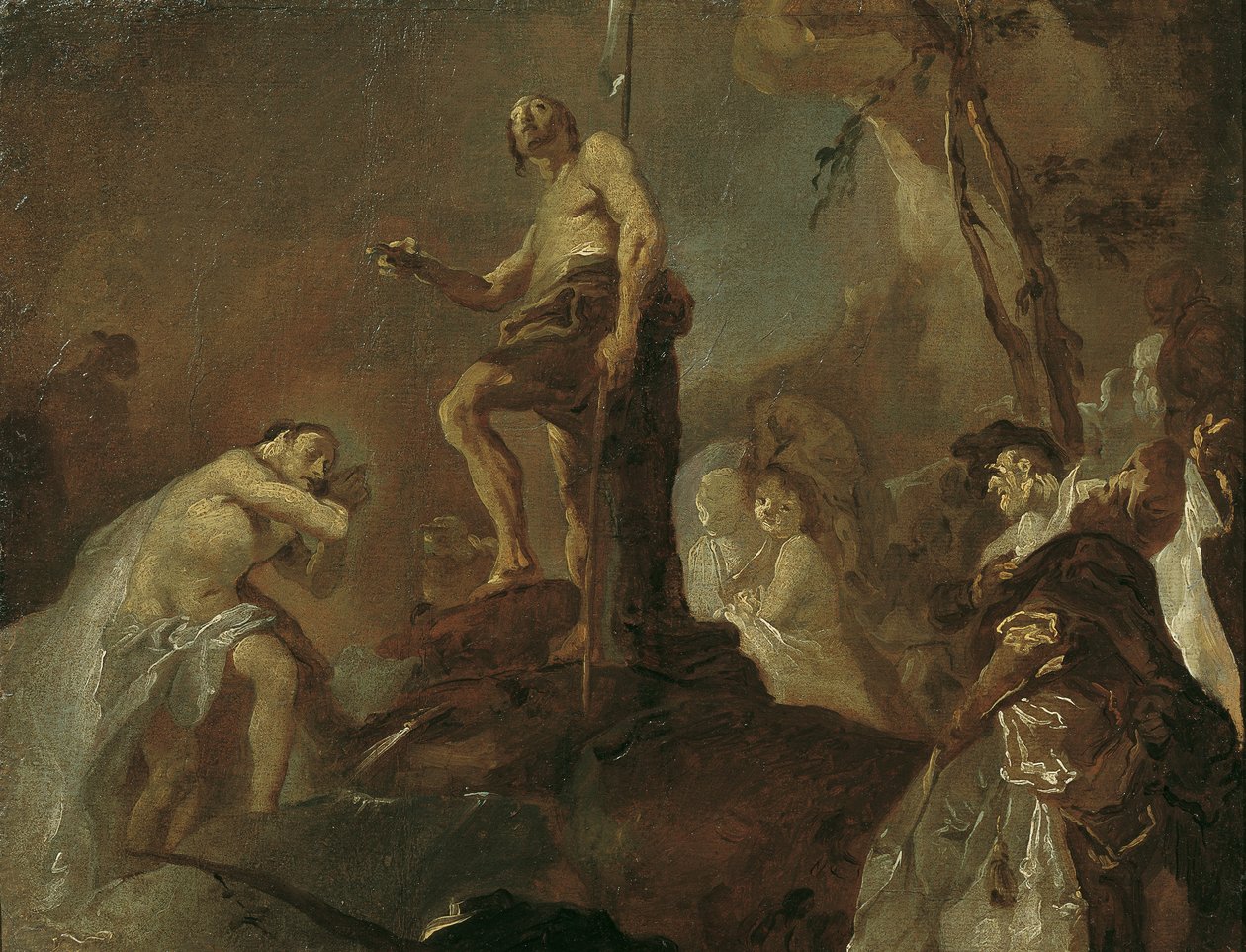 O Batismo de Cristo de Joseph Winterhalder d. J.