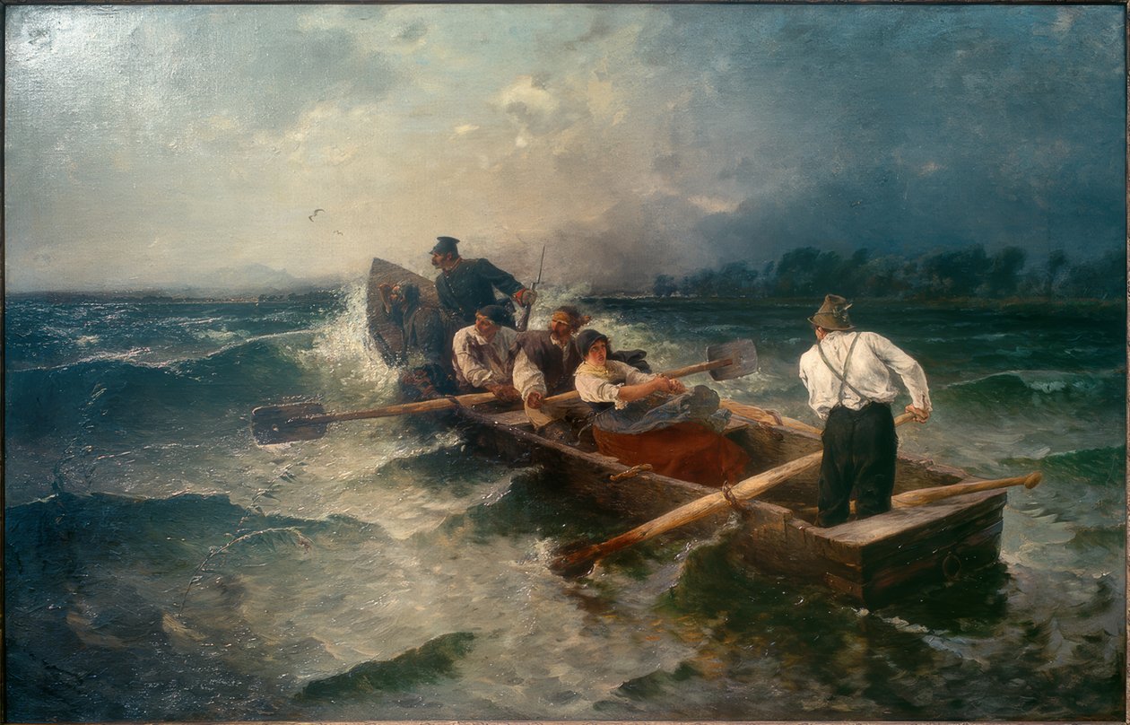 paisagem de Joseph Wopfner