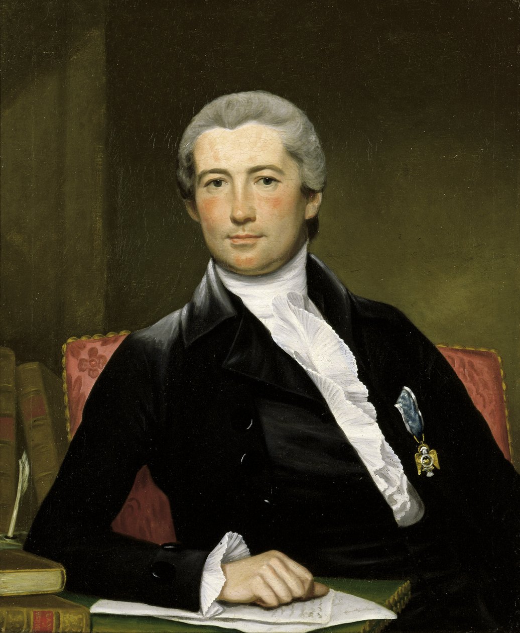 Retrato do General Giles, ca. 1785. de Joseph Wright
