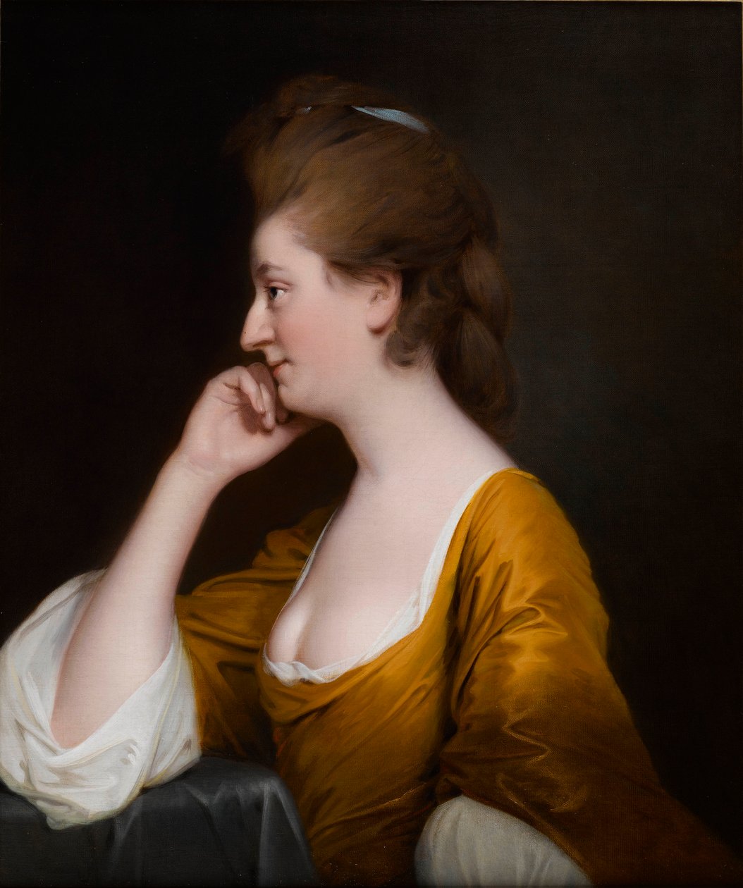 Elizabeth Balguy (nee Gould), c.1783 (óleo sobre tela) de Joseph Wright of Derby