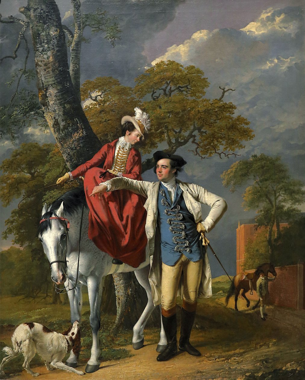 Sr. e Sra. Thomas Coltman, c.1770-72 de Joseph Wright of Derby