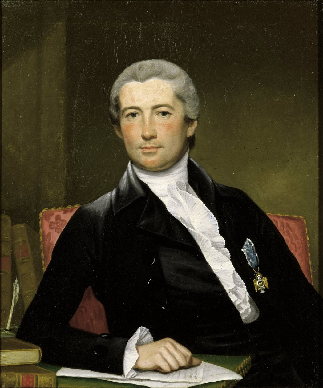 Retrato do General Giles de Joseph Wright of Derby