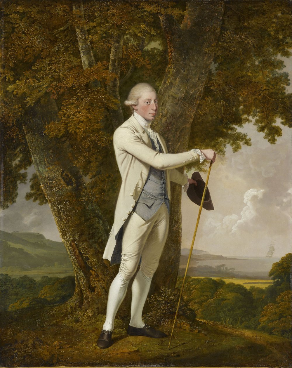 Retrato de John Milnes de Joseph Wright of Derby
