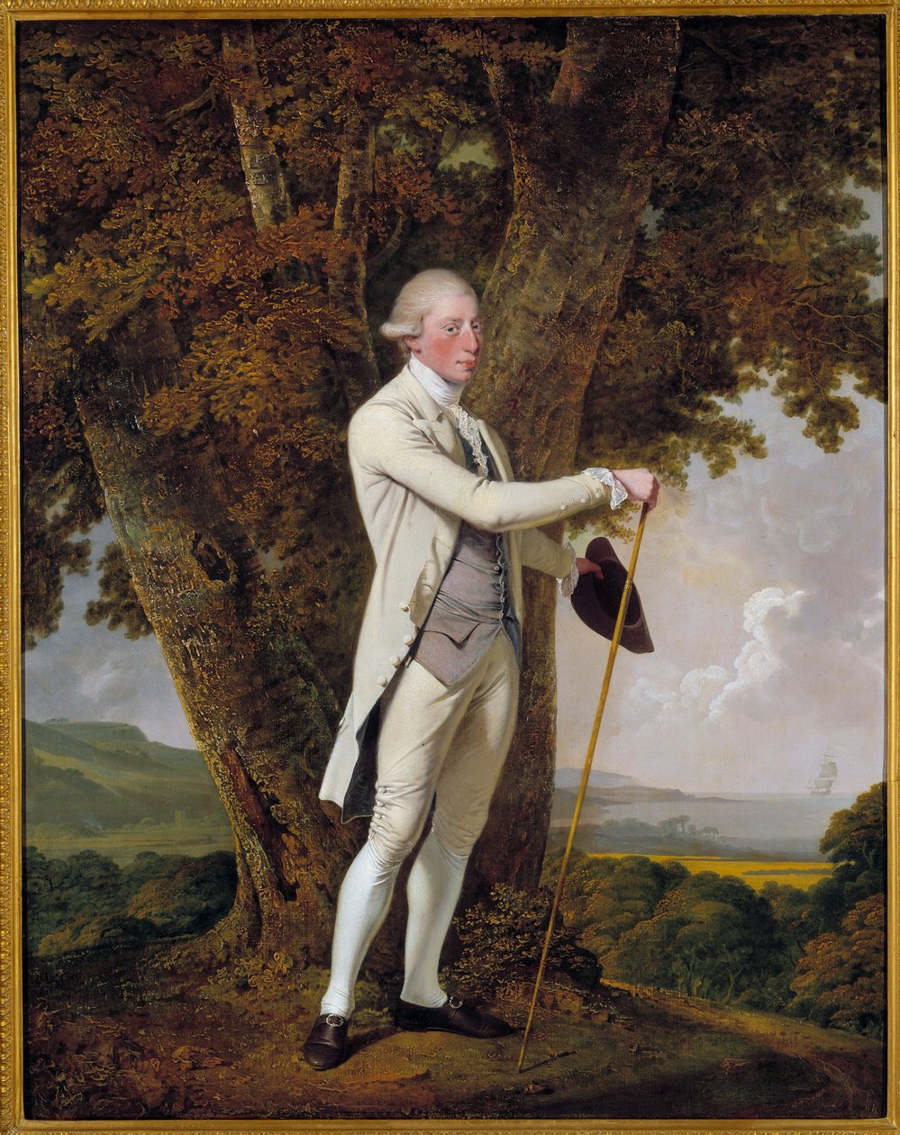 Retrato de John Milnes de Joseph Wright of Derby