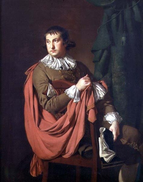 Samuel Lankford (1699-1750) (óleo sobre tela) de Joseph Wright of Derby