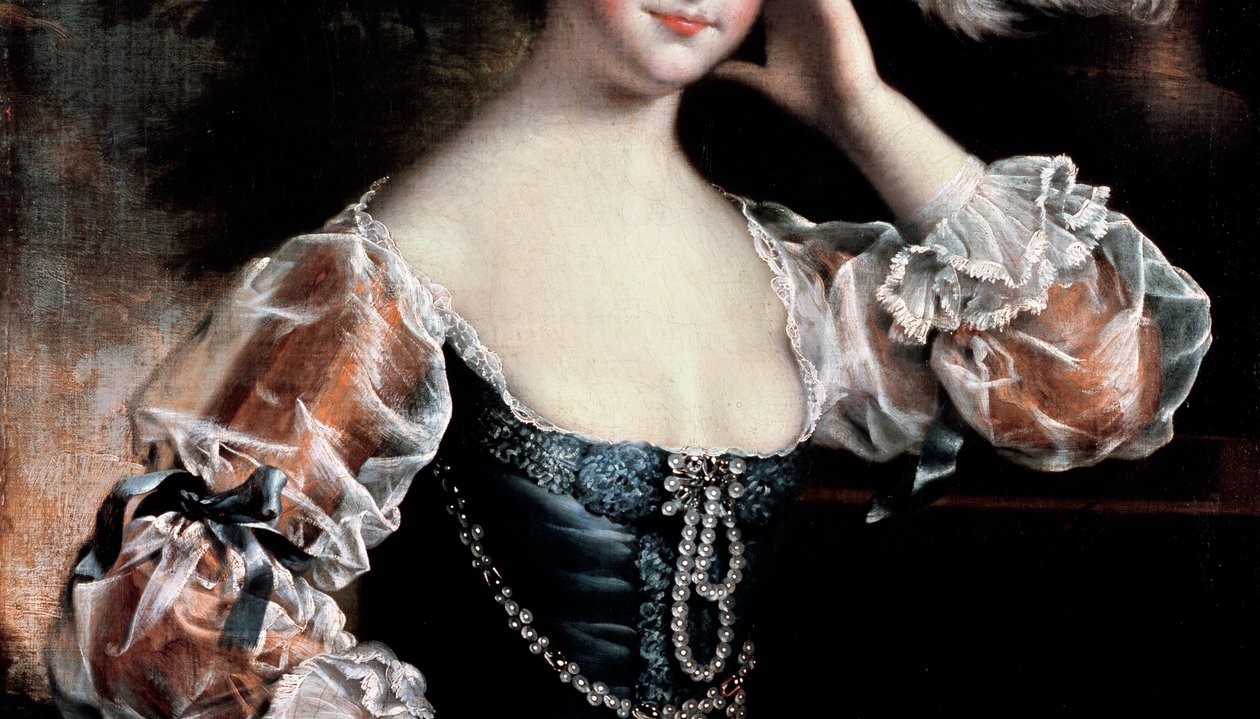 Susanna Hope (detalhe de 1194) de Joseph Wright of Derby