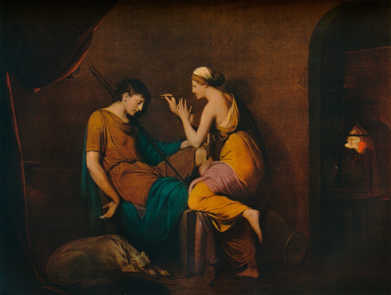 The Corinthian Maid, 1782-1784, 1930. de Joseph Wright of Derby