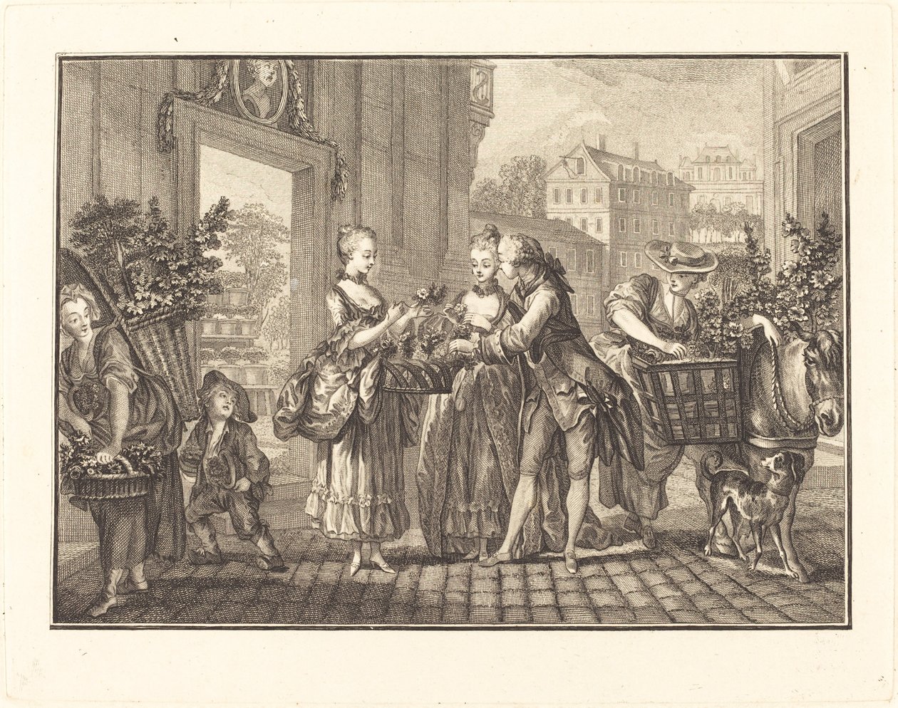 Primavera de Joseph de Longueil after Charles Eisen