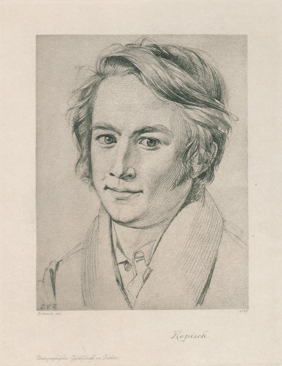 Retrato de homem de Joseph von Fuhrich