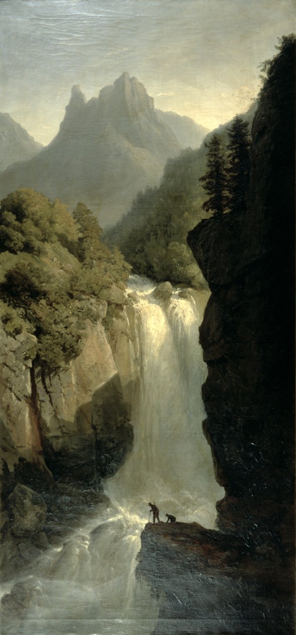 Cachoeira na Floresta Negra de Josephine Bowes