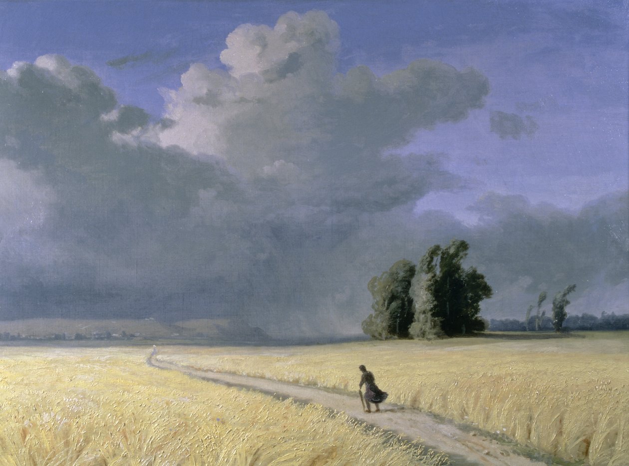 Milharal perto de Calais de Josephine Bowes