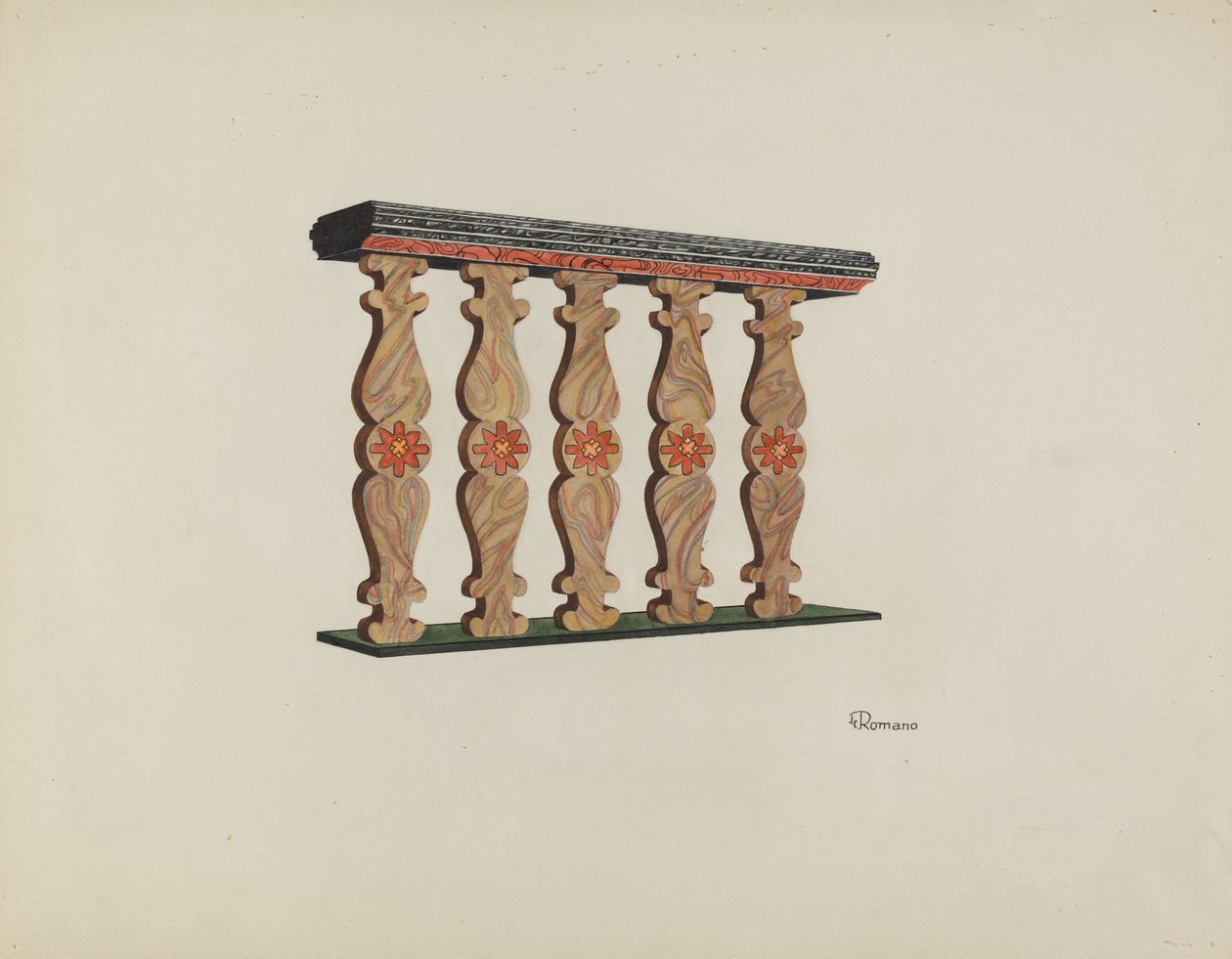 Trilho do Coro, 1938. de Josephine C. Romano