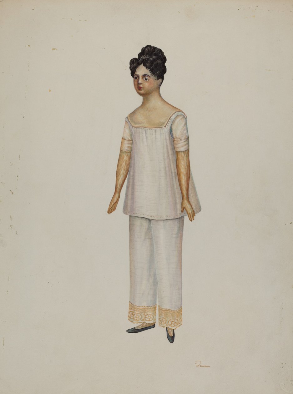 Boneca - Lydia Sherman, c. 1937. de Josephine C. Romano