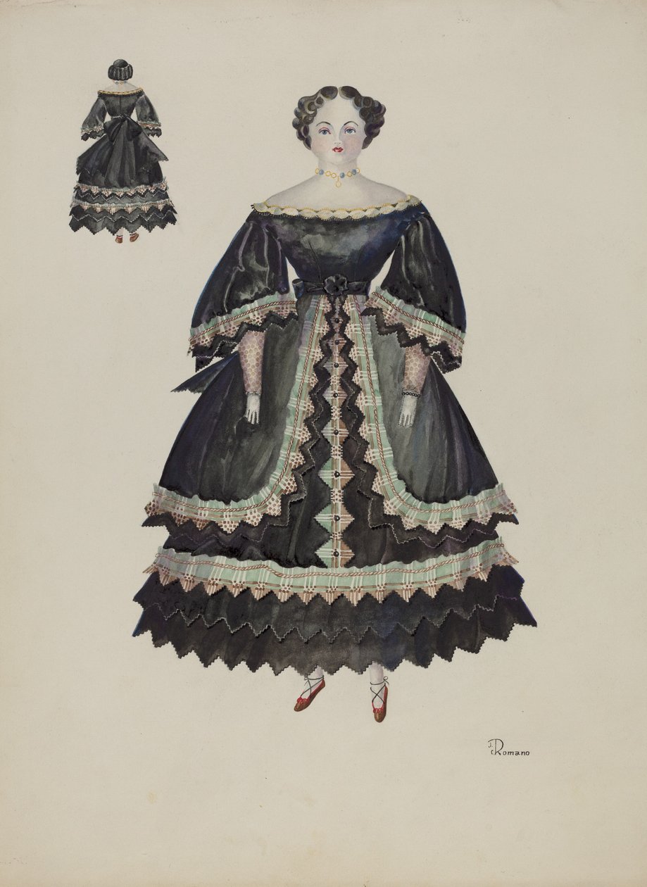 Boneca - Minerva Pratt, c. 1937. de Josephine C. Romano