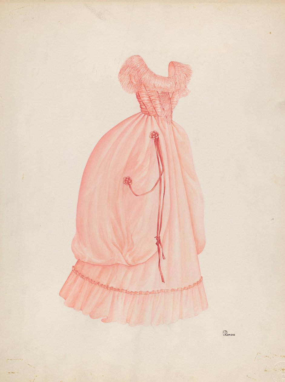 Vestido, c. 1940. de Josephine C. Romano