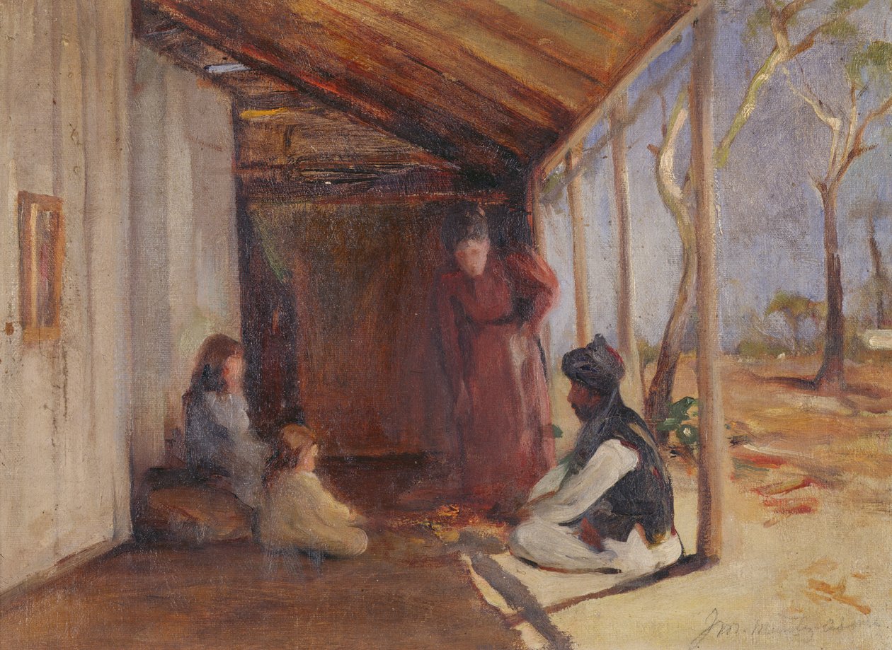 O vendedor ambulante afegão de Josephine Muntz Adams