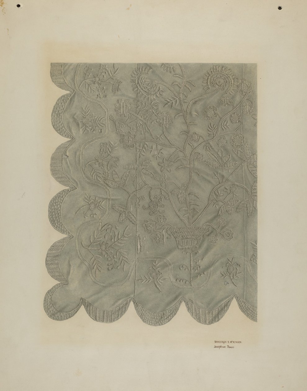 Colcha de Josephine Prado and Randolph Atkinson