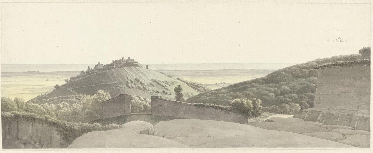 Paisagem em redor de Albano Laziale
Paisagem em redor de Albano de Josephus Augustus Knip