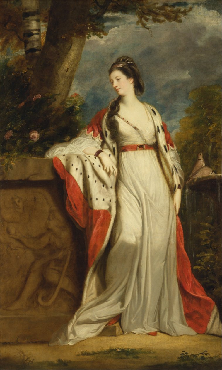 Elizabeth Gunning, duquesa de Hamilton e Argyll de Joshua Reynolds