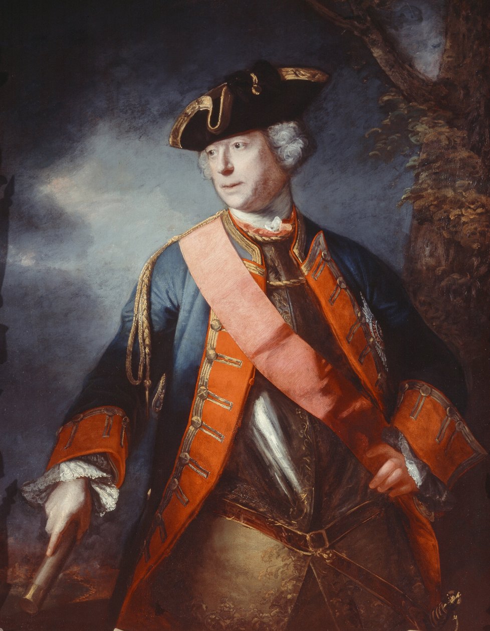 Marechal de Campo Jean Louis Ligonier (1680-1770) c.1755 de Joshua Reynolds