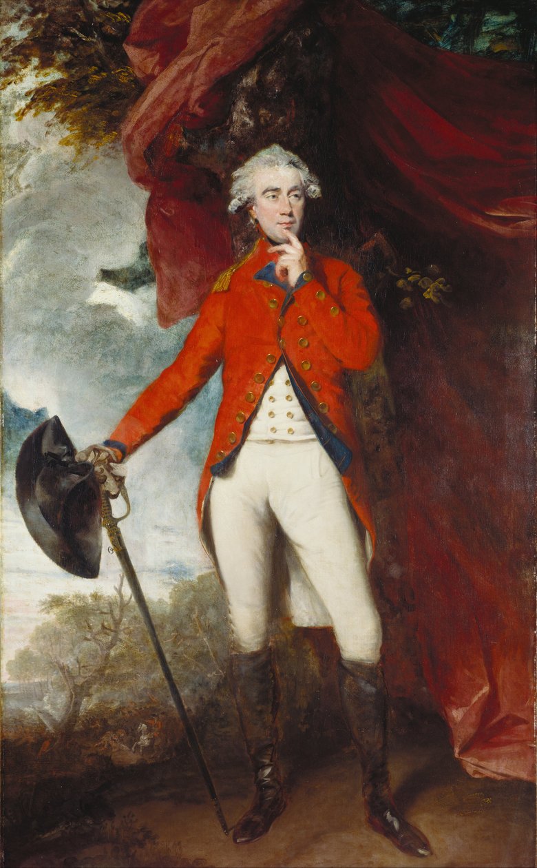 Francis Rawdon-Hastings (1754-1826), Segundo Conde de Moira e Primeiro Marquês de Hastings de Joshua Reynolds