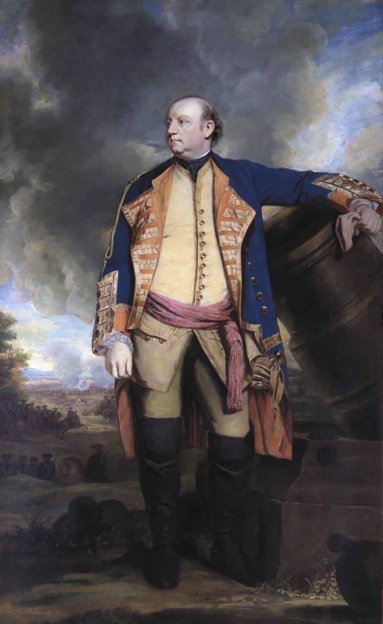 John Manners (1721-70) Marquês de Granby, c.1763 de Joshua Reynolds
