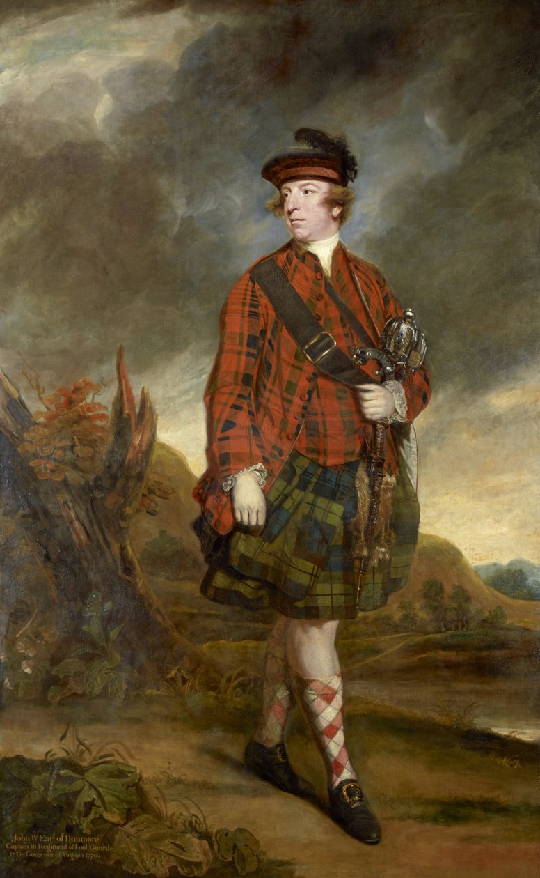 John Murray, 4º Conde de Dunmore de Joshua Reynolds