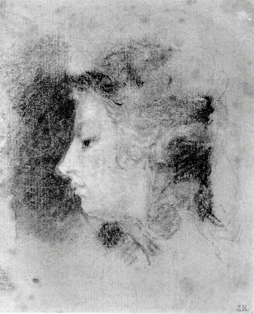 Mary &39;Perdita&39; Robinson, c.1783 (giz no papel) de Joshua Reynolds