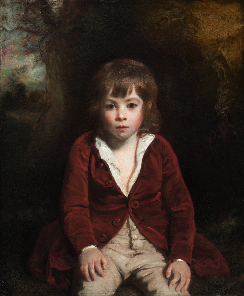 Retrato, de, mestre, Bunbury de Joshua Reynolds