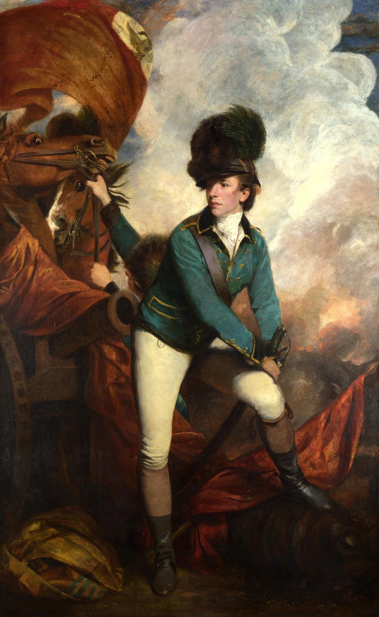 Retrato de Sir Banastre Tarleton (1754-1833) de Joshua Reynolds
