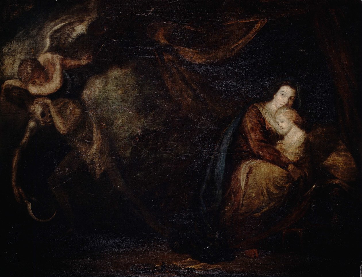 Recuperação da Doença, uma Alegoria de Joshua Reynolds