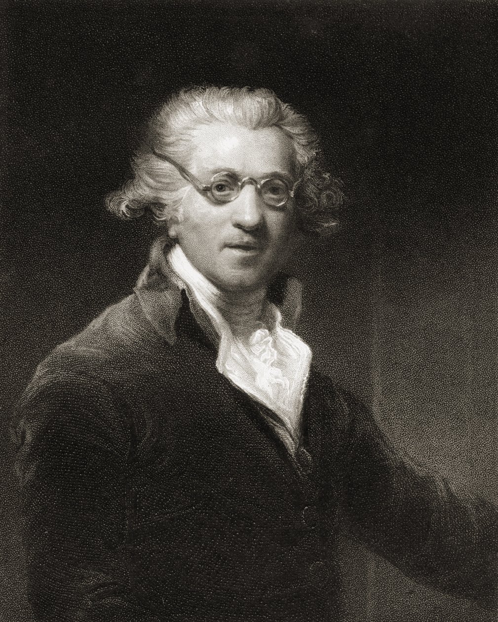Auto-retrato, da &39;Galeria de Retratos&39;, publicado em 1833 de Joshua Reynolds