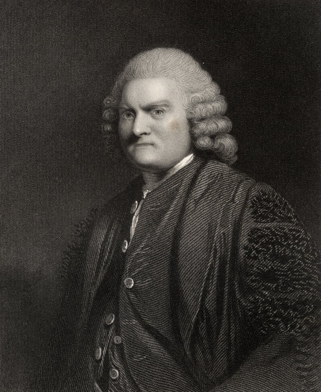 Sir John Pringle, gravado por WH Mote, da &39;National Portrait Gallery, Volume II&39;, publicado em 1820 de Joshua Reynolds