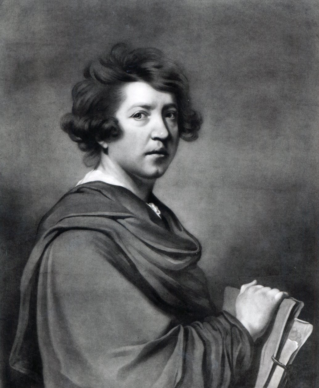 Senhor Joshua Reynolds, gravado por James Watson, 1770 (mezzotint) de Joshua Reynolds