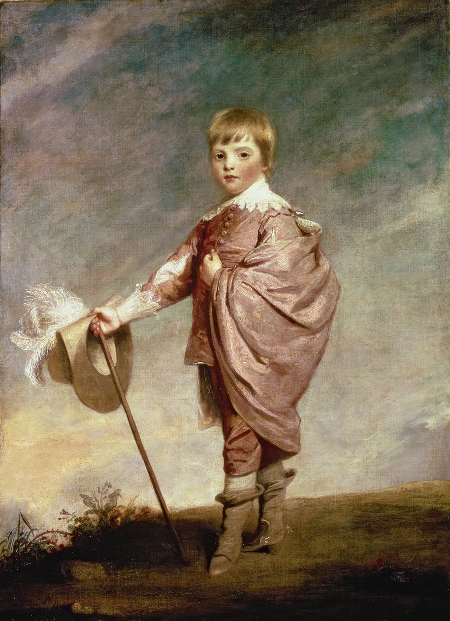 O duque de Gloucester como um menino de Joshua Reynolds