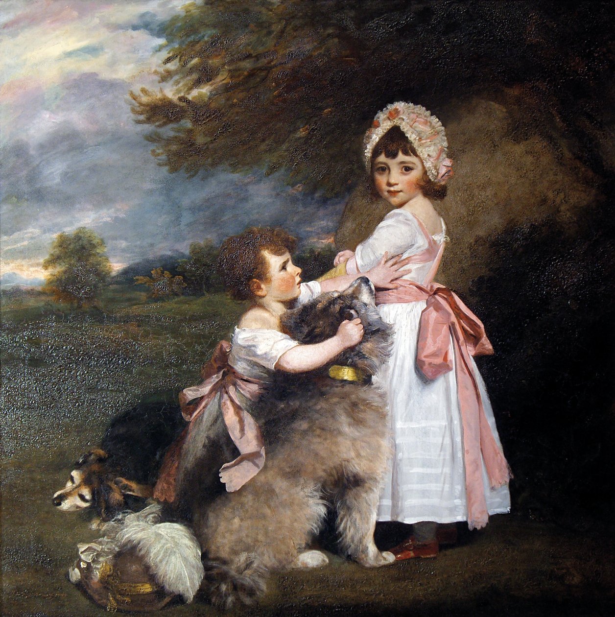 O Marquês de Granby e Lady Elizabeth Manners, como Crianças de Joshua Reynolds