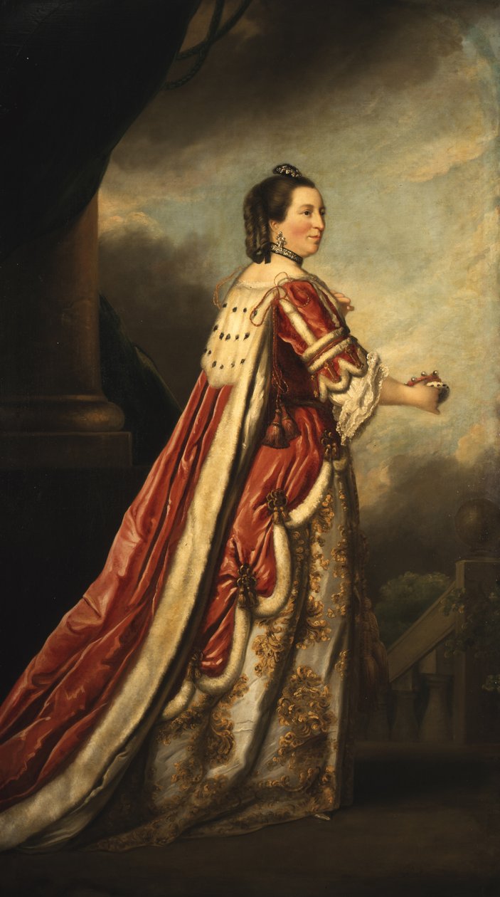 Retrato Elizabeth, Duquesa de Northumberland (óleo sobre tela) de Joshua (after) Reynolds
