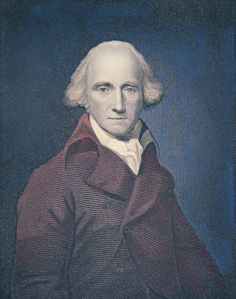 Warren Hastings, gravada por H. Robinson, c.1835 (cor litho) de Joshua (after) Reynolds