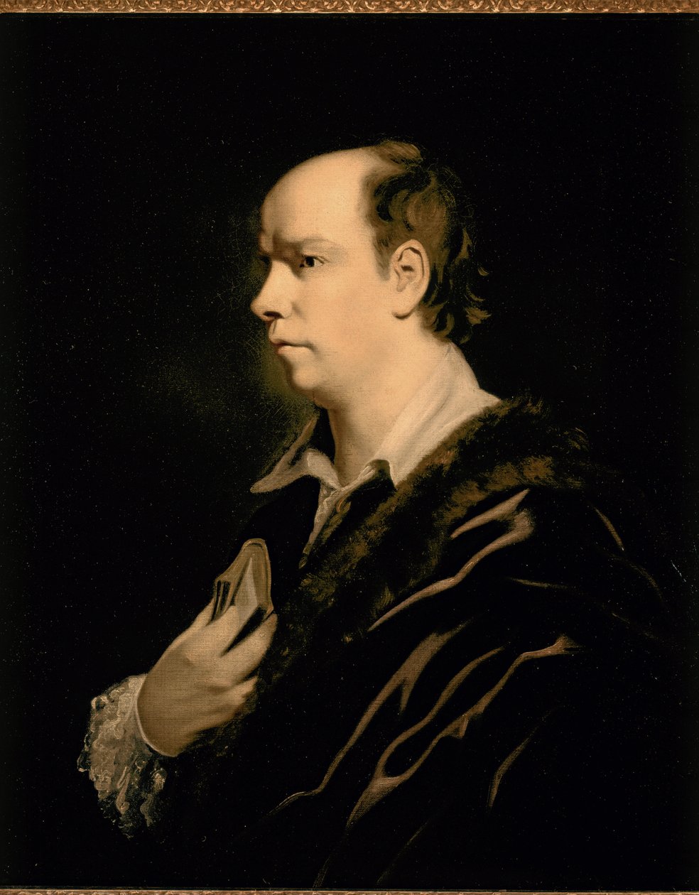 Oliver GOLDSMITH, Retrato c.1770 (óleo sobre tela) de Joshua (studio of) Reynolds