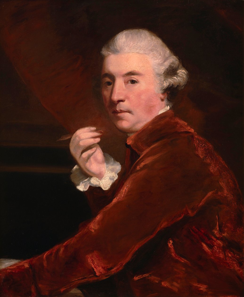 Sir William Chambers, c.1780 (óleo sobre tela) de Joshua (studio of) Reynolds