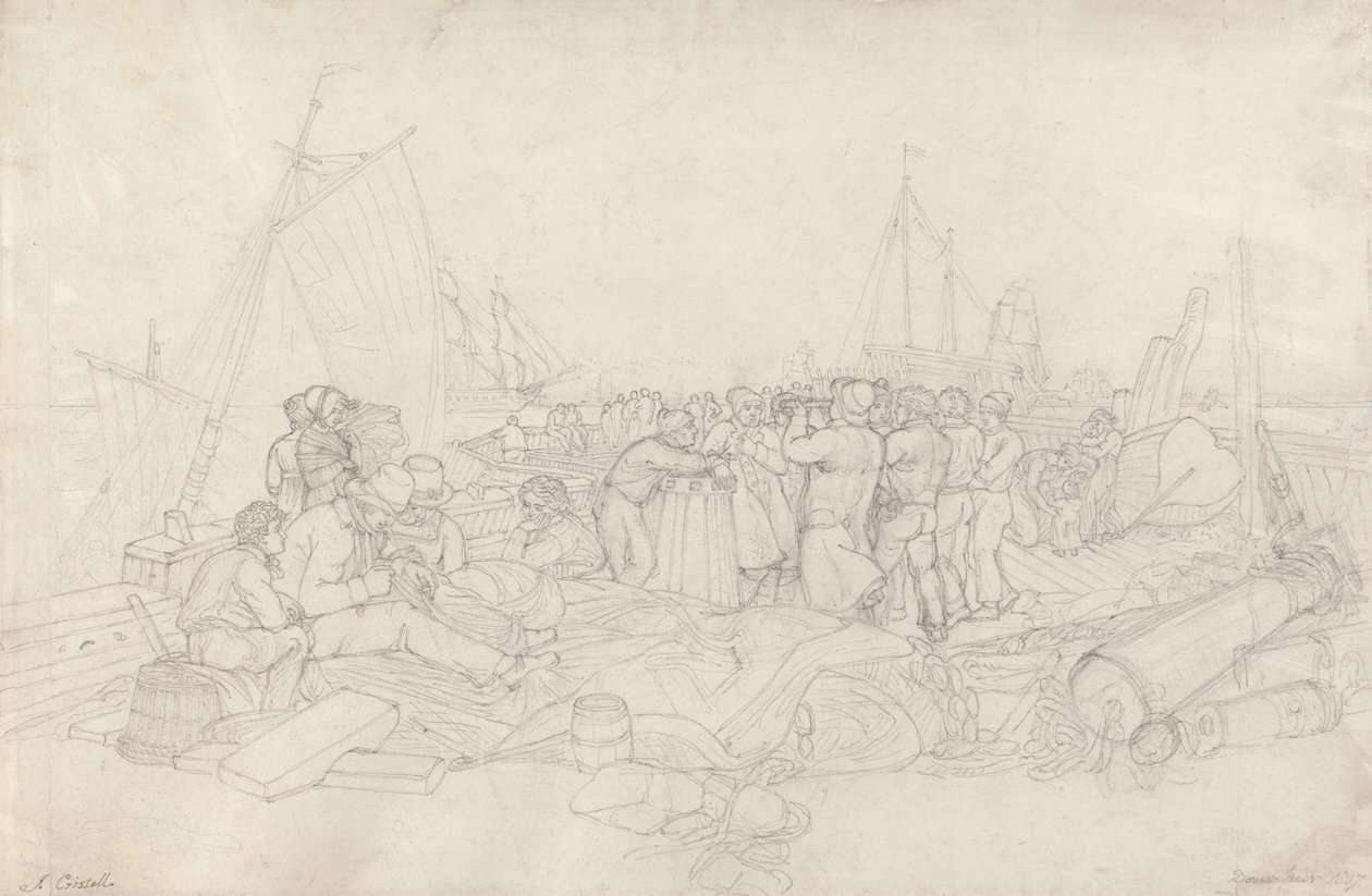 Cais de Dover de Joshua Cristall