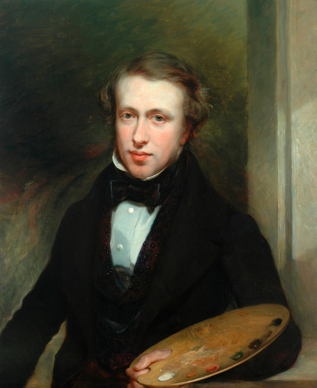 Auto-retrato, 1839 de Joshua Horner