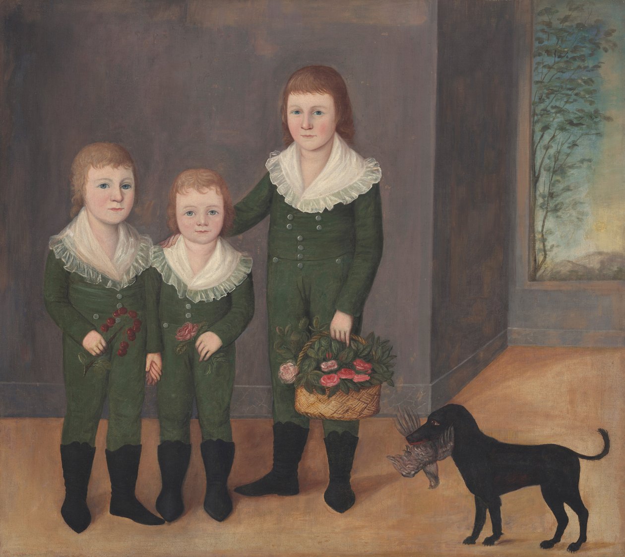 As Crianças Westwood, c. 1807. de Joshua Johnson