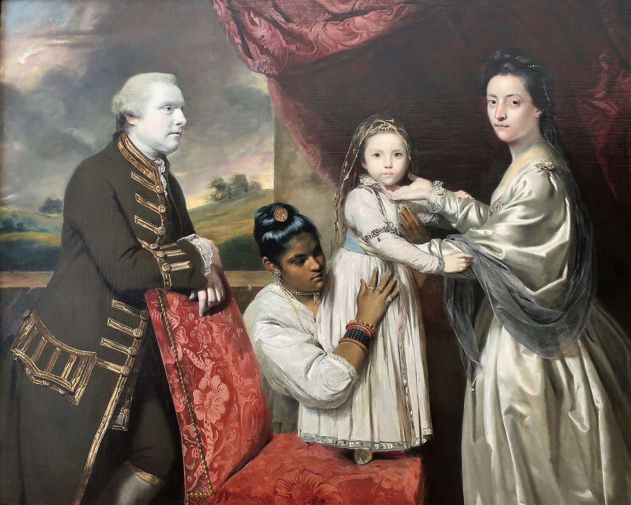 1765 Família Reynolds Hancock de Joshua Reynolds