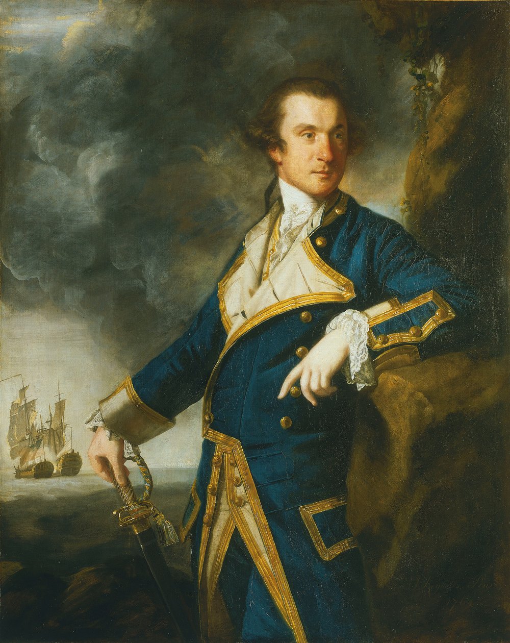 Almirante Alexander Hood de Joshua Reynolds